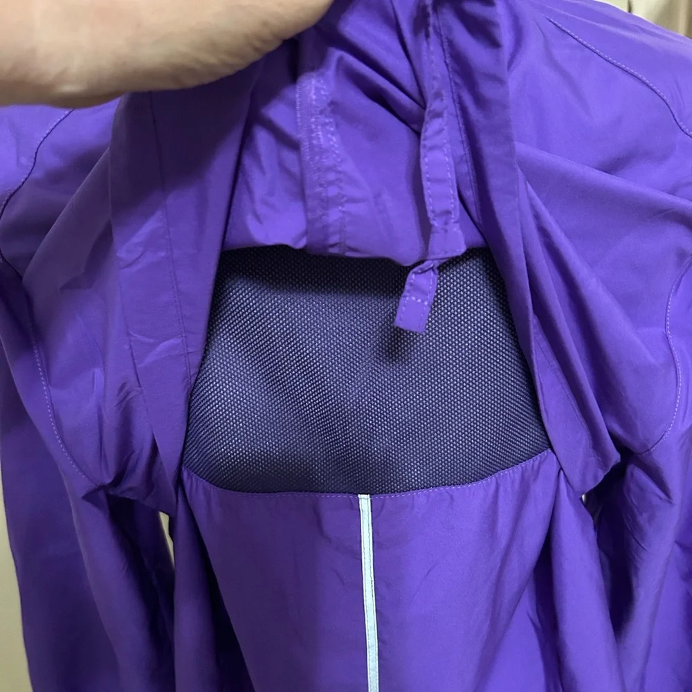 Nike Women’s Lightspeed Racer Running Jacket/XLarge/Hyper Grape/Silver/EUC